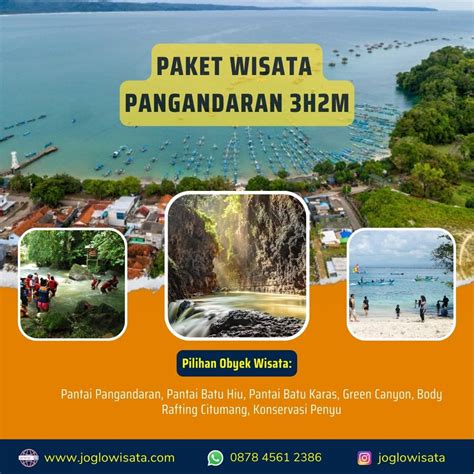 Hematnya Harga Paket Wisata Bandung Pangandaran 3D2N!